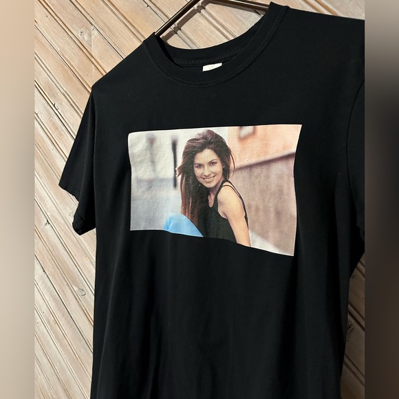 Shania Twain UP Retro Tee Shirt Short Sleeve Band Top Tour Country Music - Picture 3 of 5